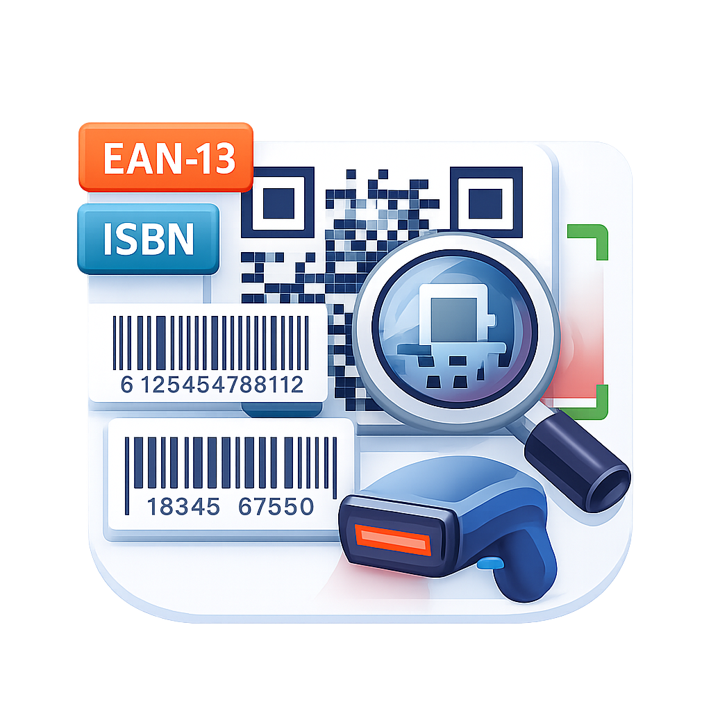 QR és vonalkód-dekódoló online